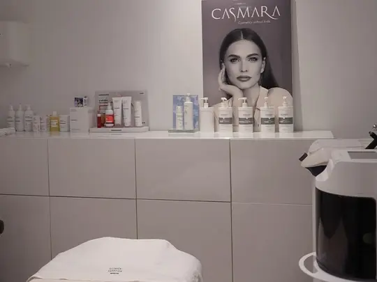 Cabina de tratamientos faciales Cásmara
