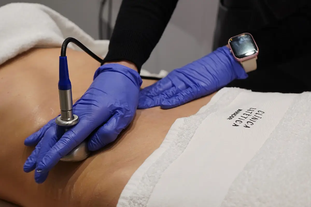 Cabina de tratamientos corporales de Clínica Estética Manacor