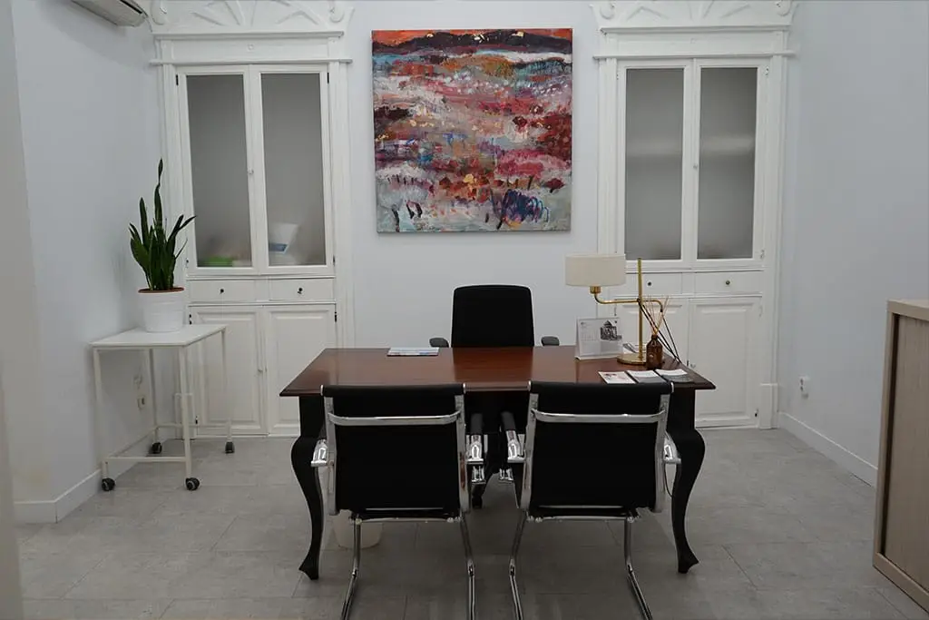 Sprechzimmer der Clínica Estética Manacor